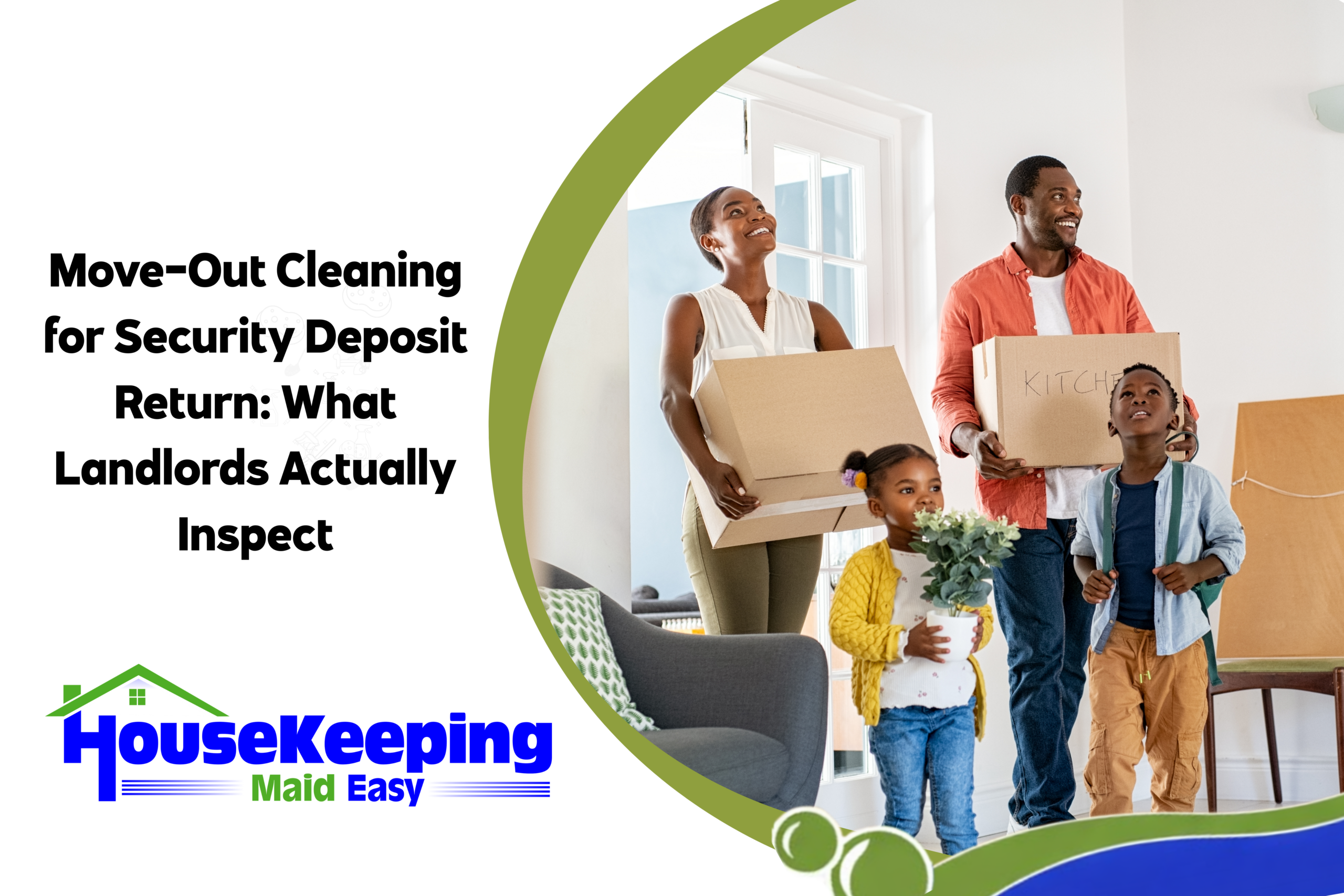 Move-Out Cleaning for Security Deposit Return: What Landlords Actually Inspect